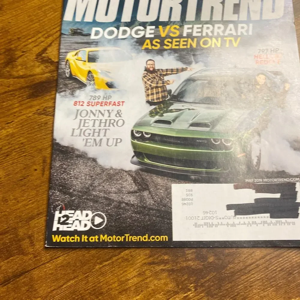 MOTOR TREND MAGAZINE-------MAY 2019